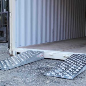 16″ x 48″ Aluminum Punch Plate Wedge (2 Ramp Set)