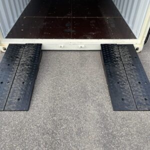 Rubber Wedge Shipping Container Ramps (4 Ramp Set)