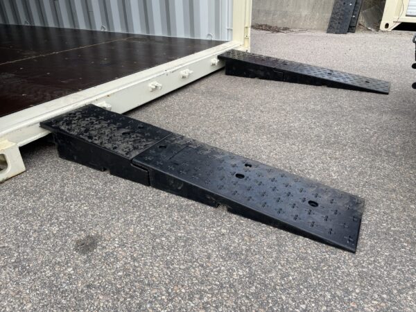Iso Containe Ramp Rubber Wedge Shipping Container Ramps (2 Ramp Set) – Intermodal storage ...