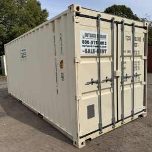 20′ x 8′ x 8.5′ Tall– GENTLY USED 2016- Shipping/Storage Container – Wind and Watertight – BEIGE