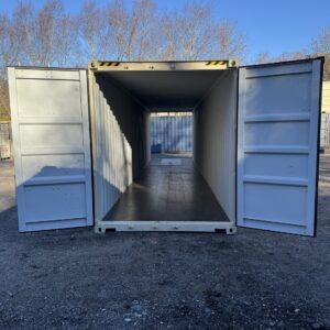 40′ x 8′ x 9.5′ Tall –New *High Cube**DOUBLE DOOR**Shipping/Storage Container – Wind and Watertight-BEIGE
