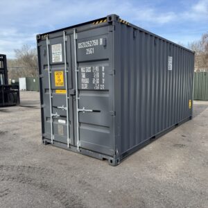 20′ x 8′ x 9.5′ Tall– New **HC** Shipping/Storage Container – Wind and Watertight – GRAY