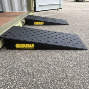 Aluminum-Reinforced Foam Wedge Container Ramp (2 Ramp Set)